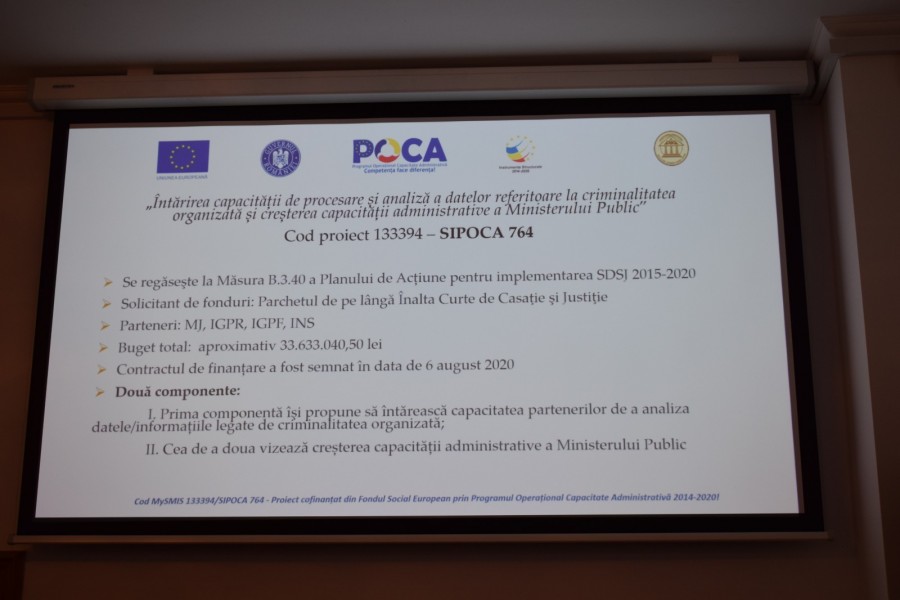 KICK-OFF PARTENERI INSTITUȚIONALI ÎN CADRUL PROIECTULUI SIPOCA 764