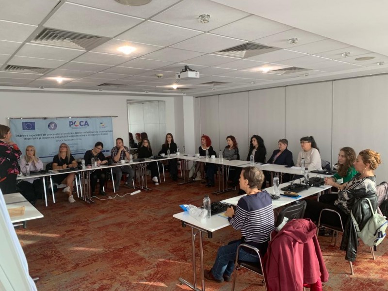 Organizare sesiuni de formare cu angajatii din cadrul parchetelor